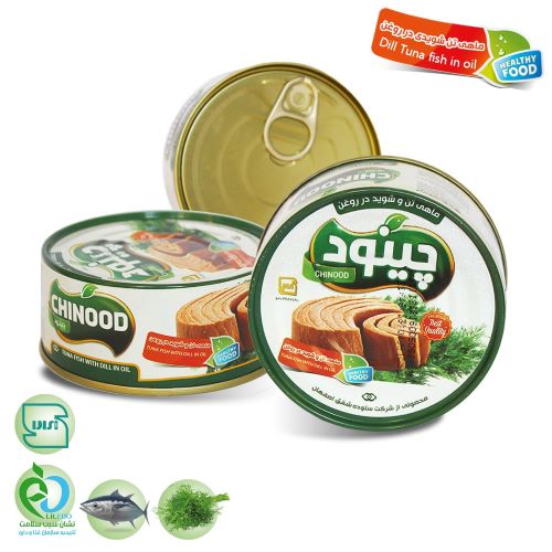 تن ماهی شویدی چینود 120 گرم
